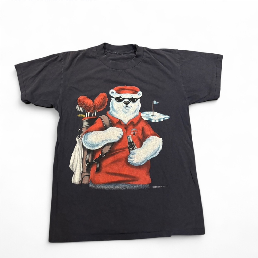 Vintage Coca Cola Bear Golf tee